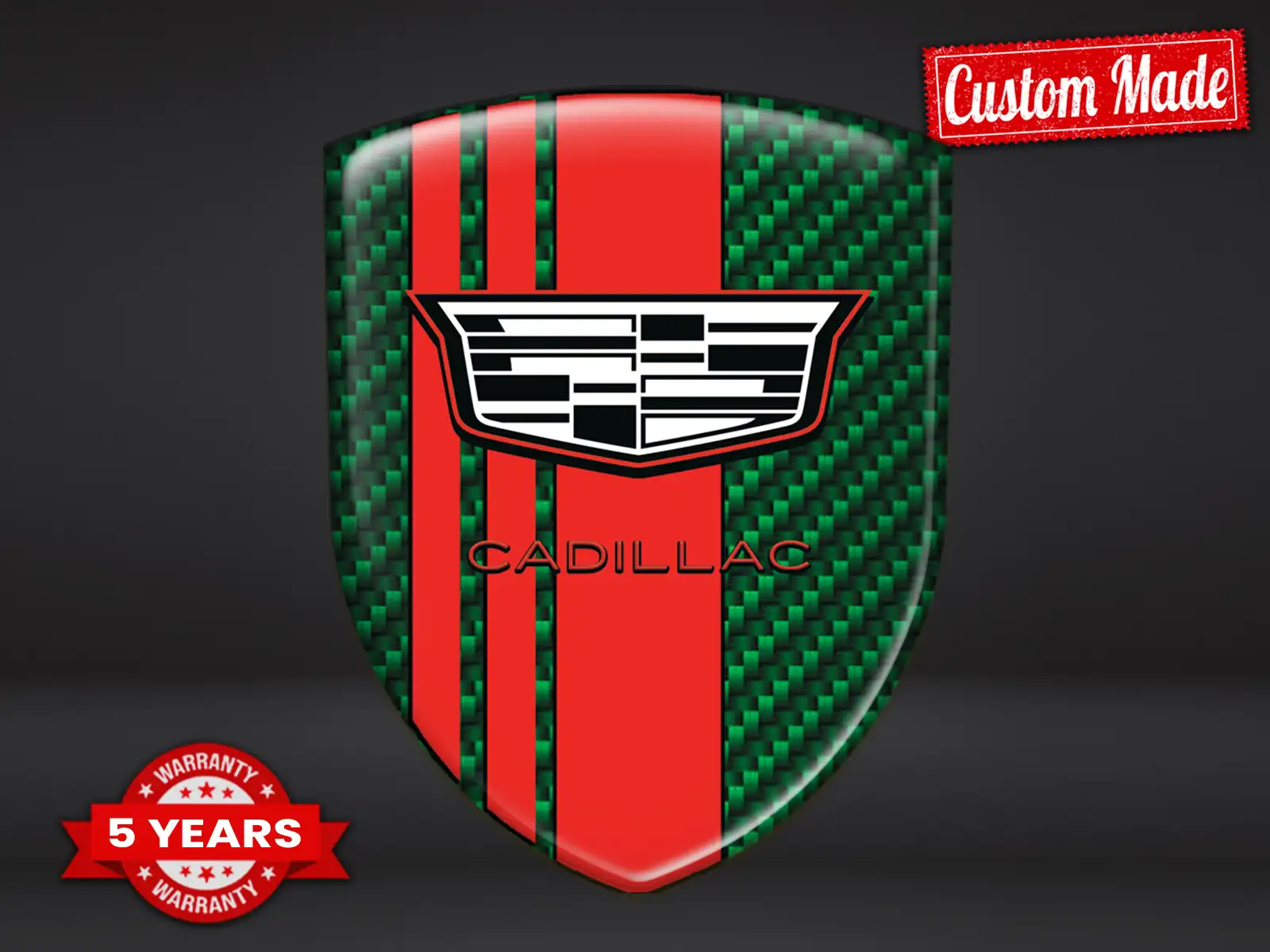 Cadillac Domes Aufkleber Racing Stil Custom Domes Stil ST
